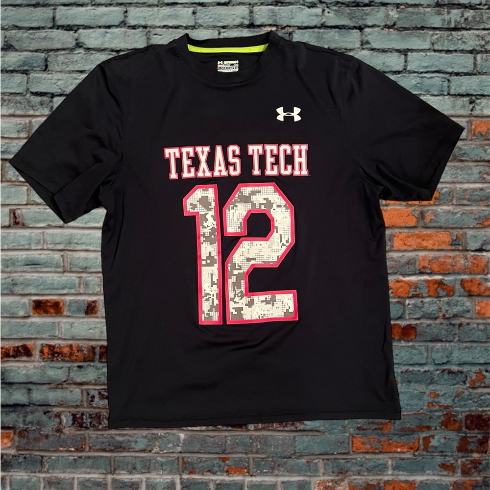 Texas Tech Cfb Performance Under Armour Shirt - image 1